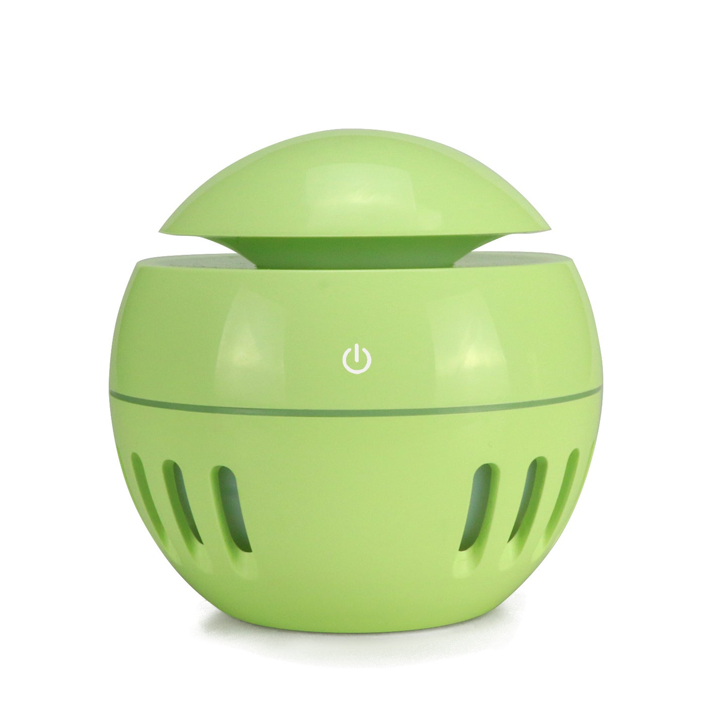 Wood grain humidifier with colorful night light